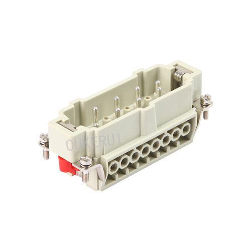 Insert mâle de connecteur robuste 6 broches 16A