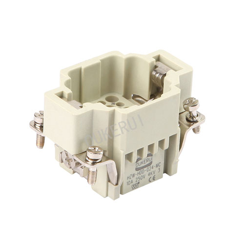 DD 24 250V 10A Connecteur Heavy Duty Insert Mâle