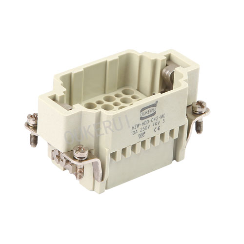 DD 42 250V 10A Connecteur Heavy Duty Insert Mâle