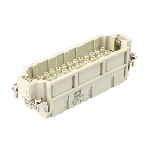 Insert mâle de connecteur robuste EE 46 broches 500V